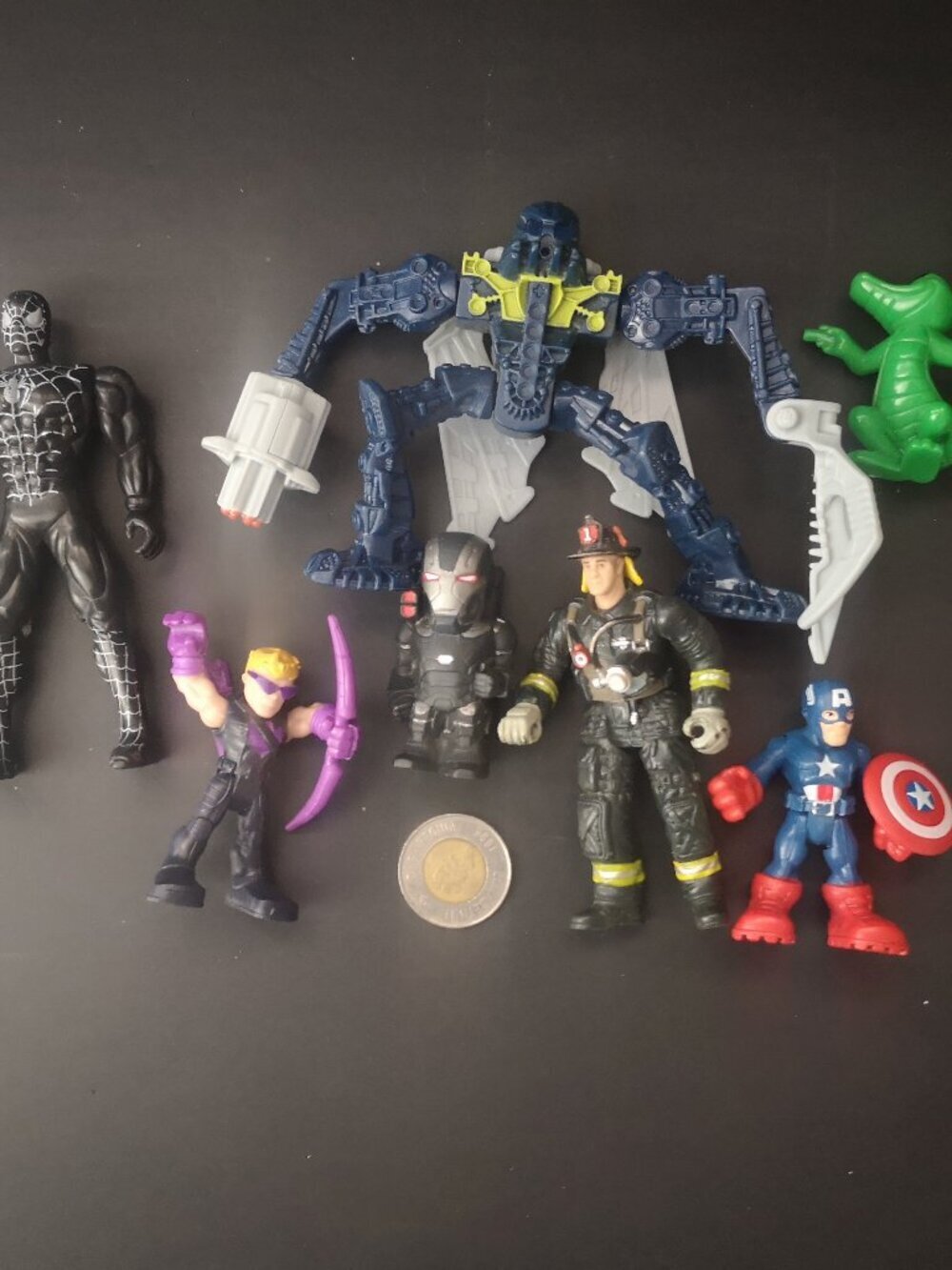 A Collection of Various Action Figures & Happy Meal Toys